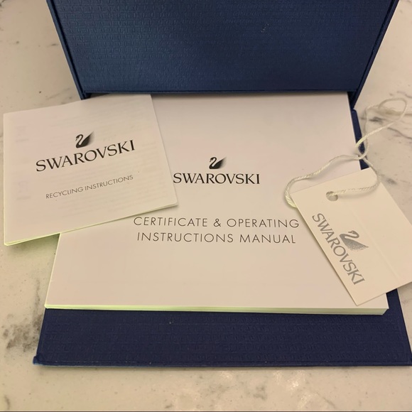 🤩 SWAROVSKI Oval Analog Brown Dial Ladies Watch. Item No : 5158517 - Picture 10 of 15